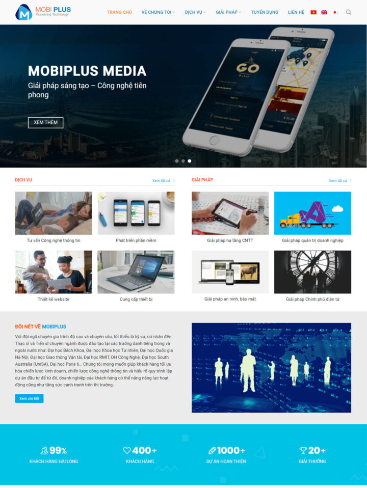 Mẫu Web 125