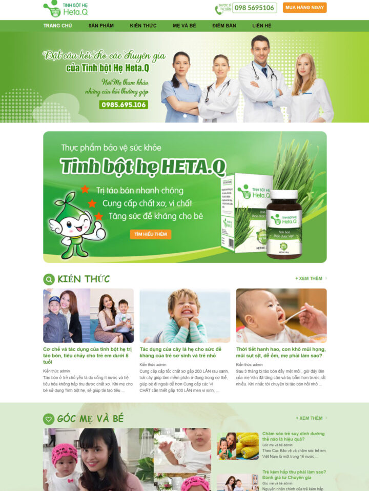 Mẫu Web 135