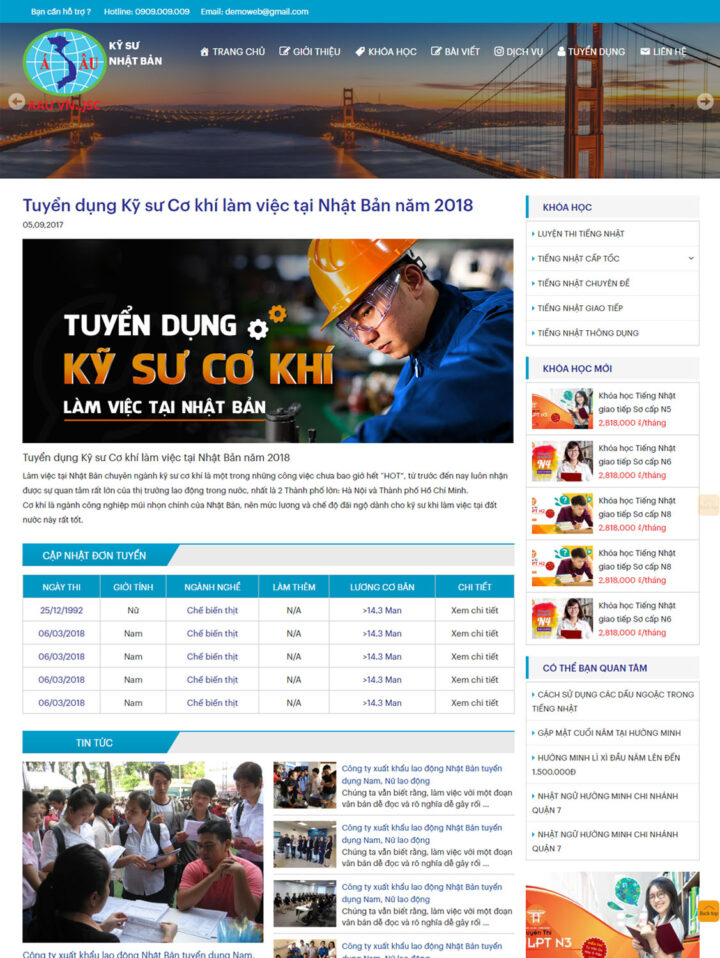 Mẫu Web 001