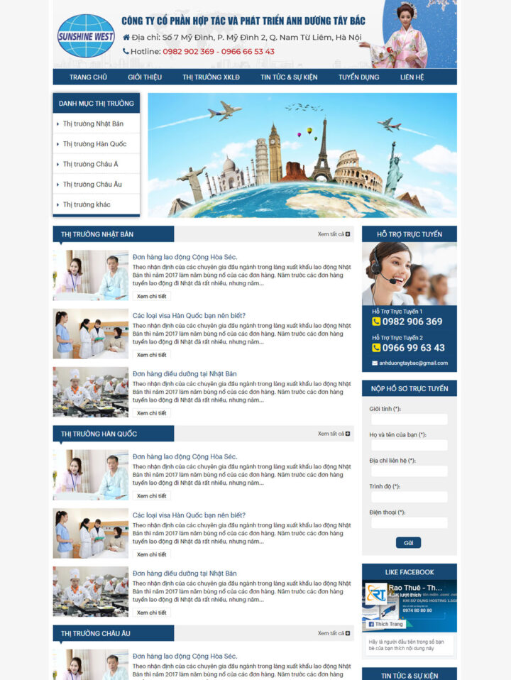 Mẫu web 005