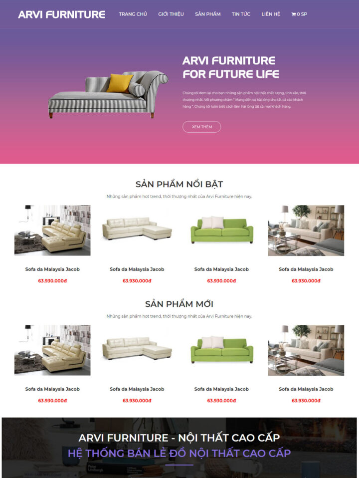 Mẫu web 007