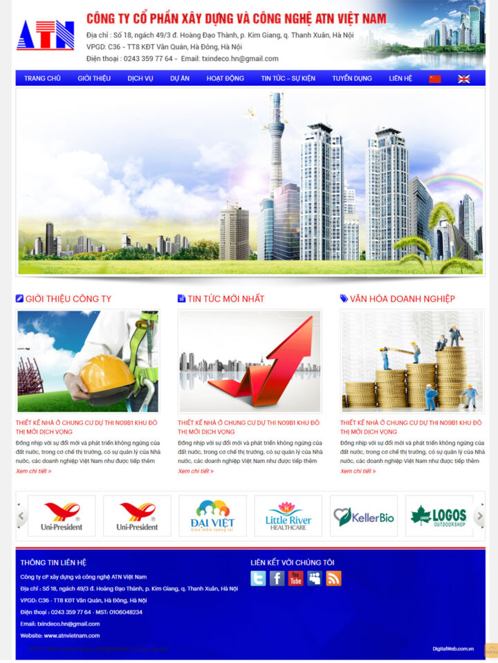 Mẫu web 009