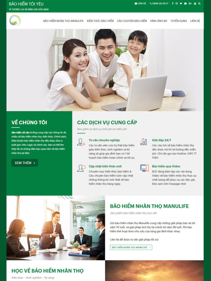 Mẫu web 014