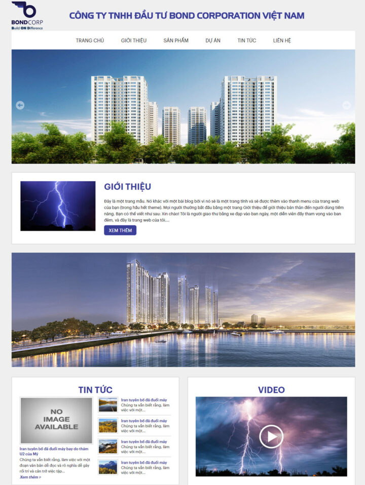 Mẫu web 023