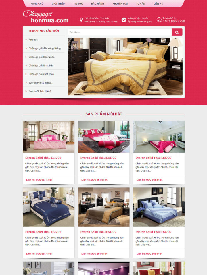 Mẫu web 028
