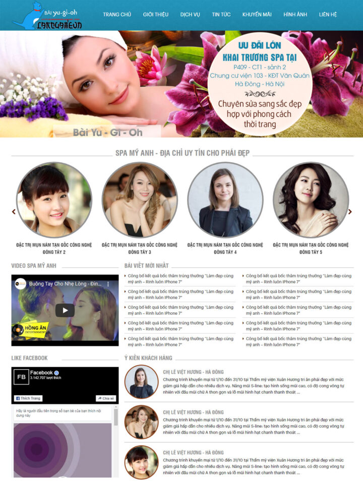 Mẫu web 038