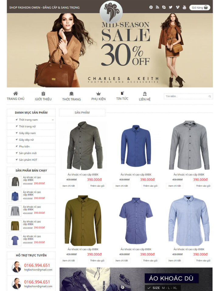 Mẫu web 058