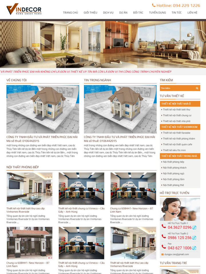Mẫu web 060