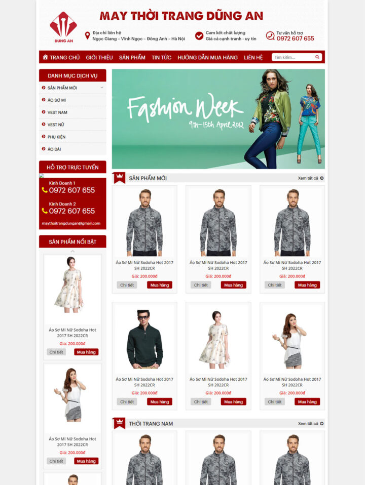 Mẫu web 076