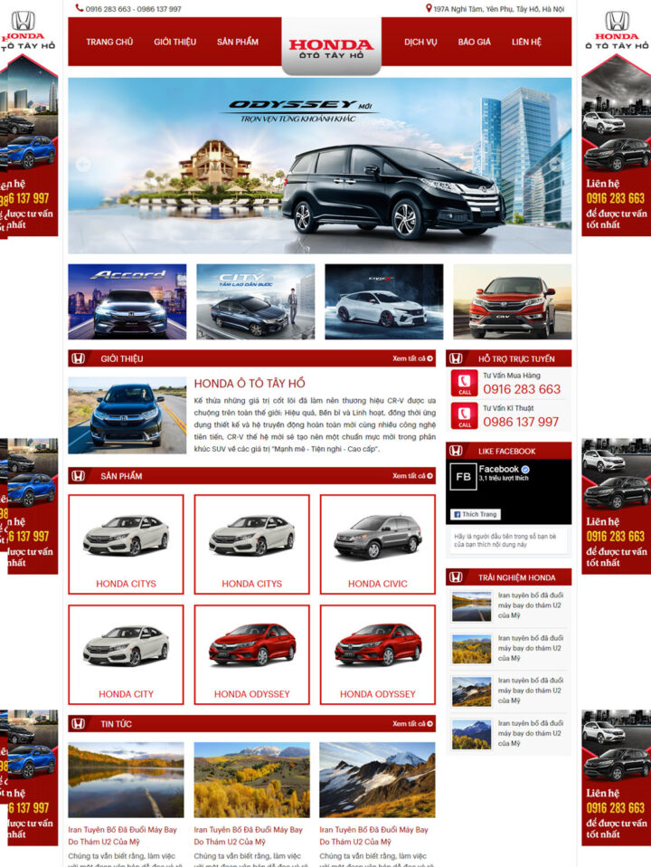 Mẫu web 080