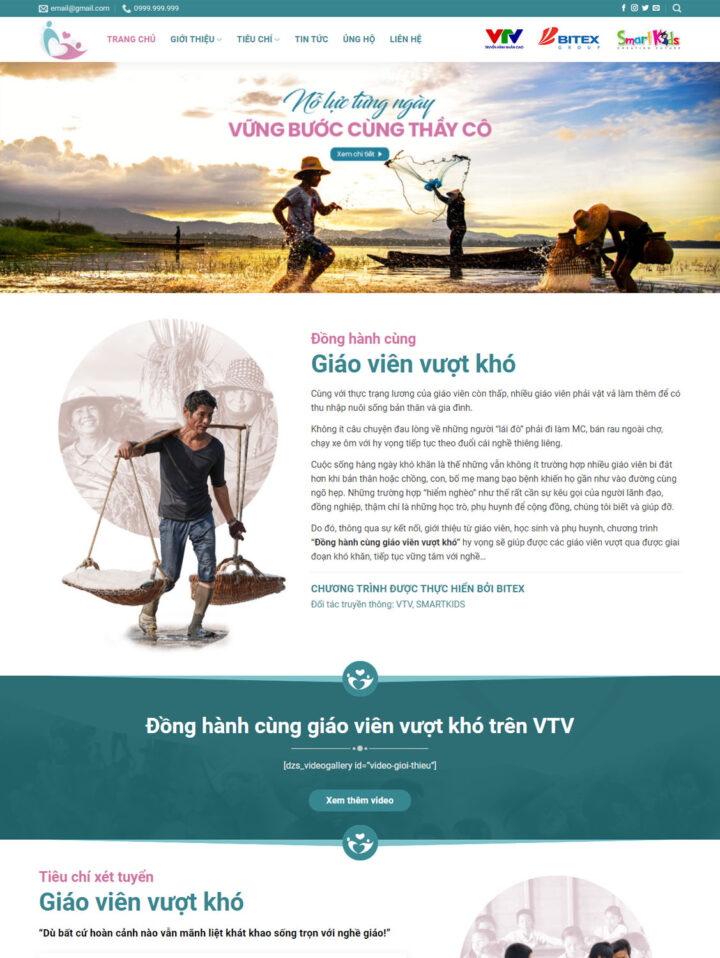 Mẫu website dịch vụ 010