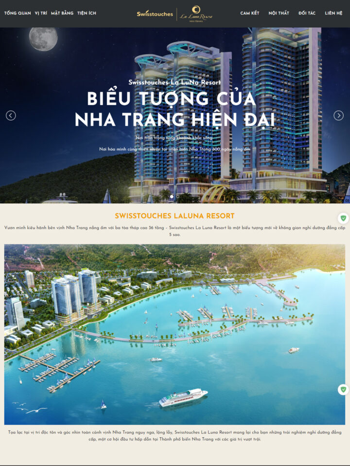 Mẫu Web Bất Động Sản 036