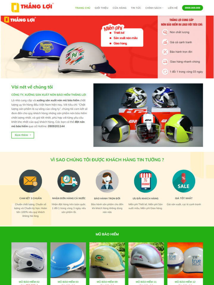 Mẫu website thời trang 041